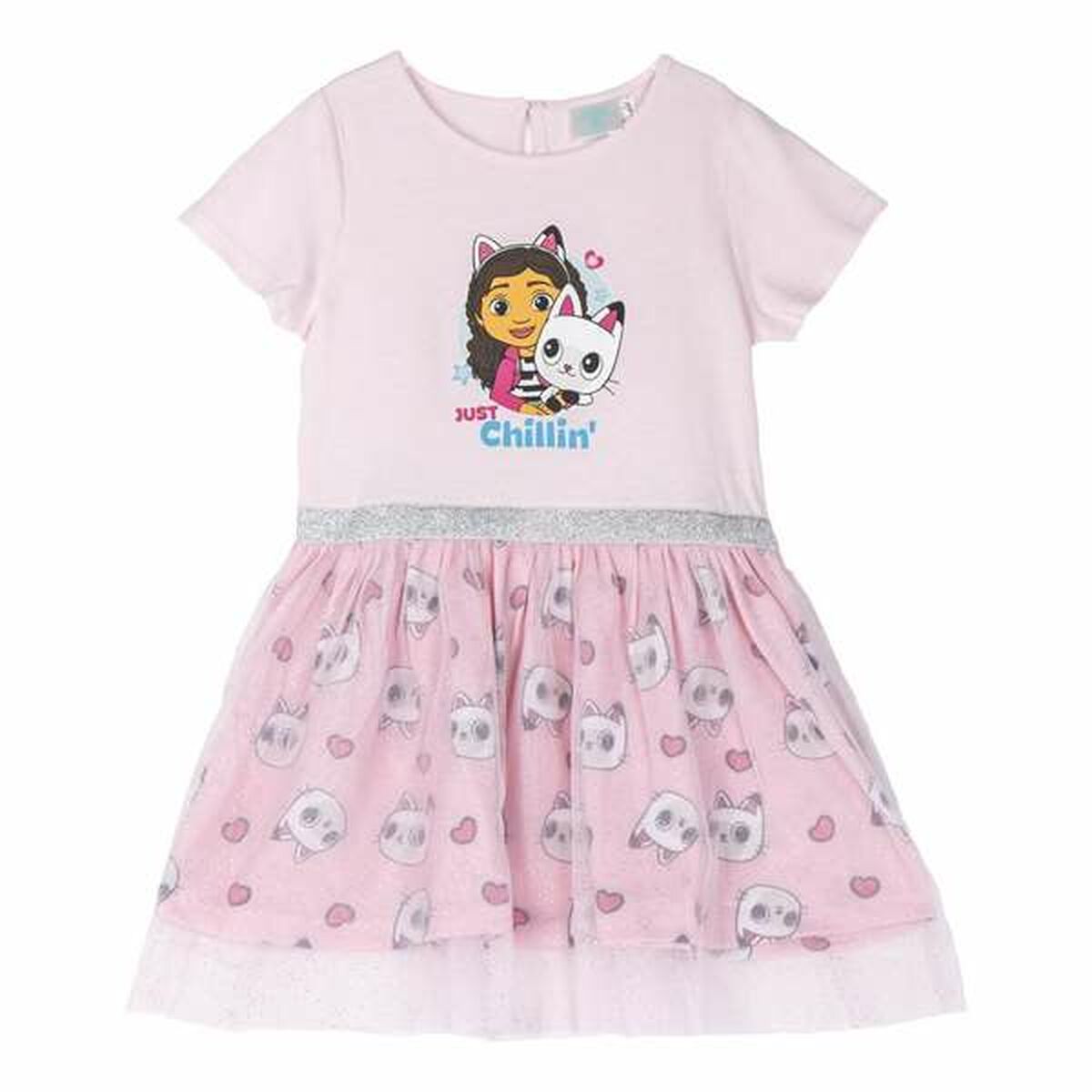 Jurk Gabby's Dollhouse Roze-Topper Trend