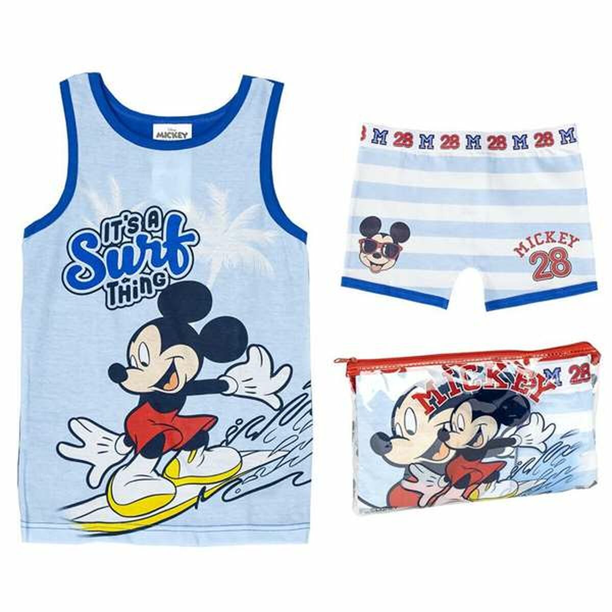 Pyjama Kinderen Mickey Mouse 5 Jaar-Topper Trend