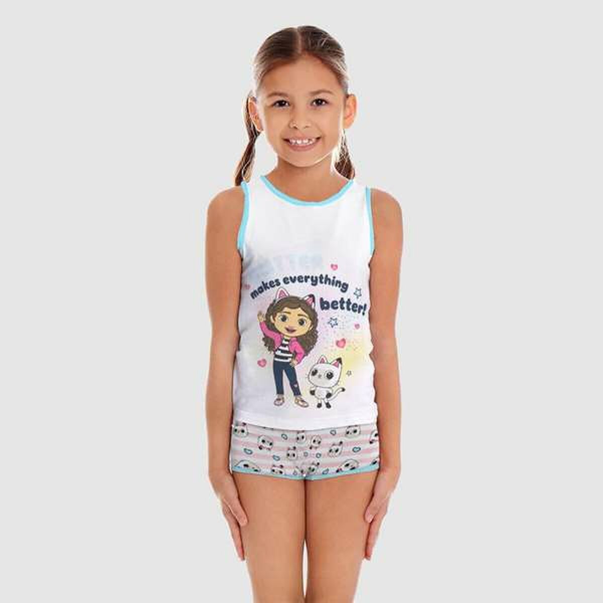 Pyjama Kinderen Gabby's Dollhouse-Topper Trend