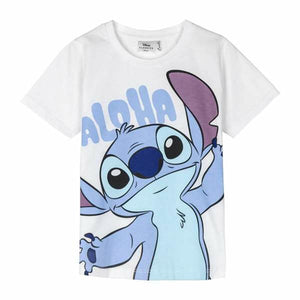 T-Shirt met Korte Mouwen voor kinderen Stitch-Topper Trend