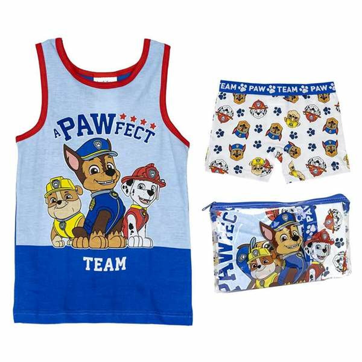 Pyjama Kinderen The Paw Patrol 4 Jaar-Topper Trend