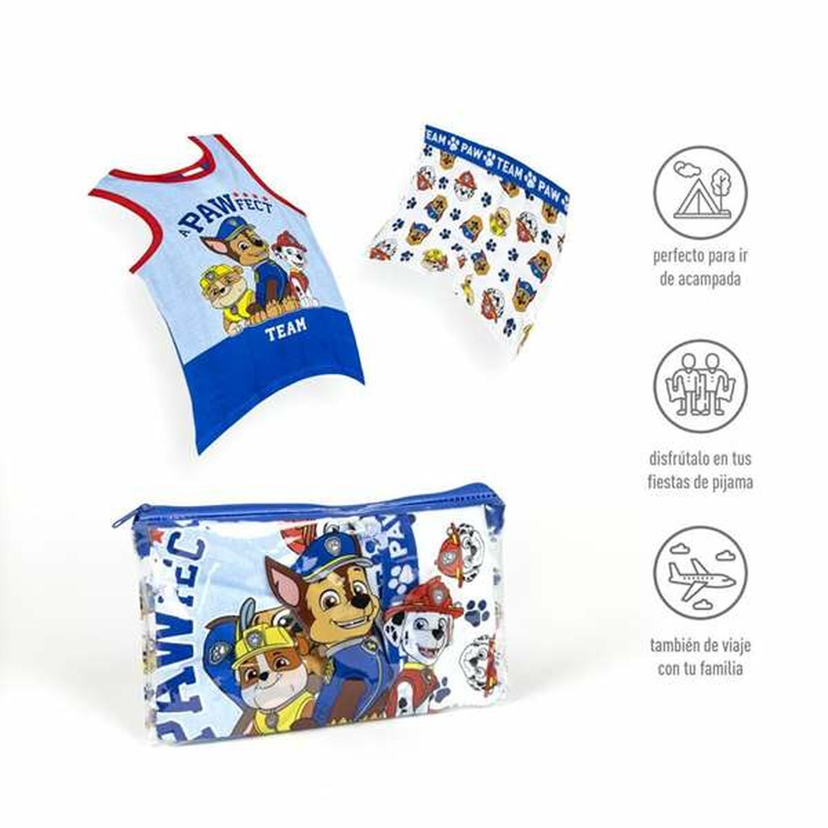 Pyjama Kinderen The Paw Patrol 4 Jaar-Topper Trend