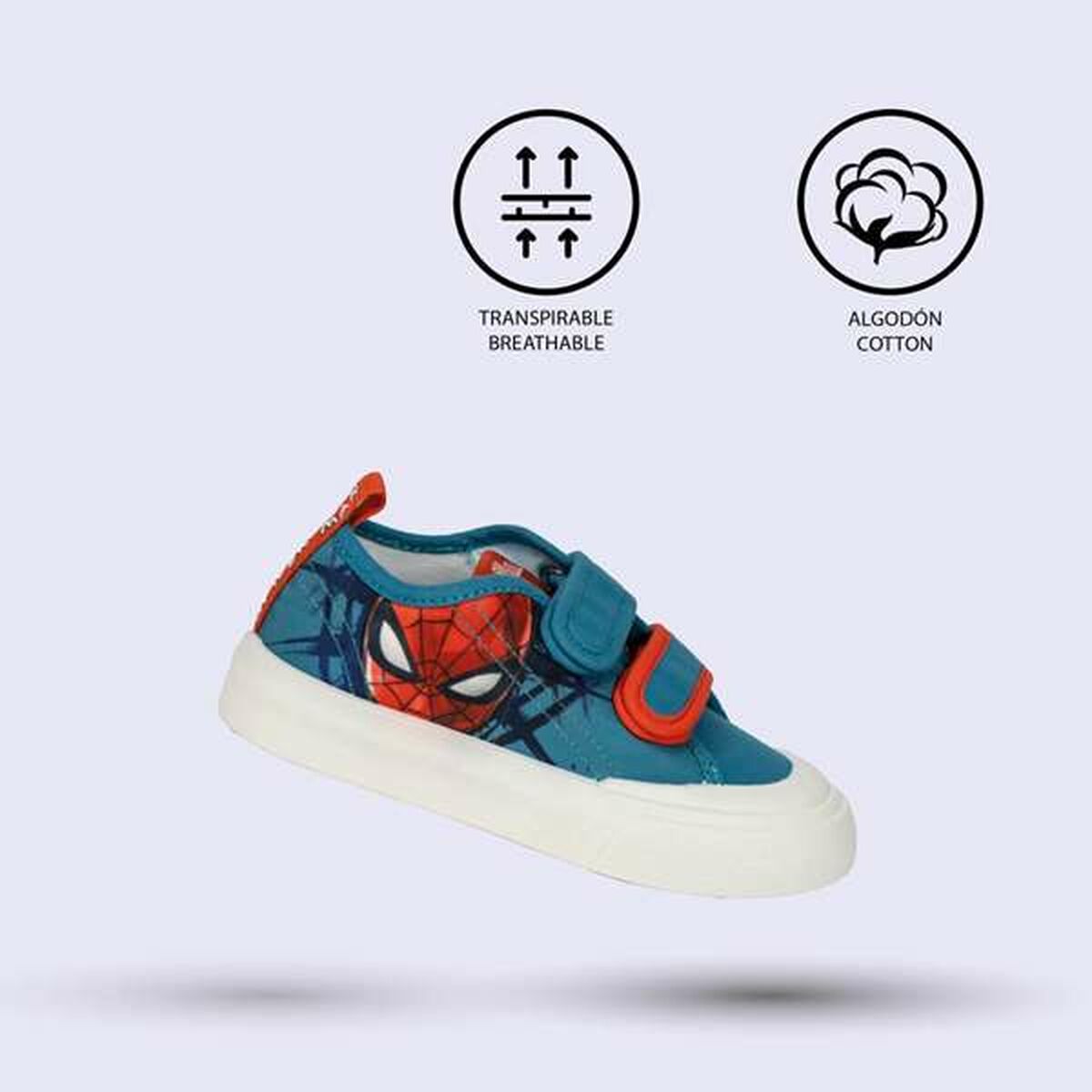 Sportschoenen voor Kinderen Spider-Man Blauw-Topper Trend