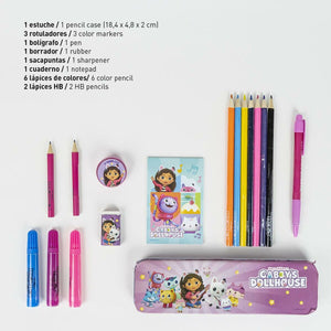 Schrijfset Gabby's Dollhouse 24 Onderdelen-Topper Trend