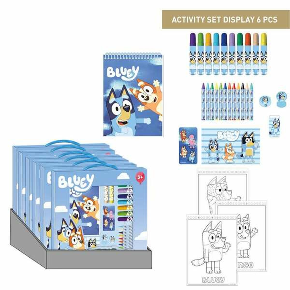 Schoolset Bluey-Topper Trend