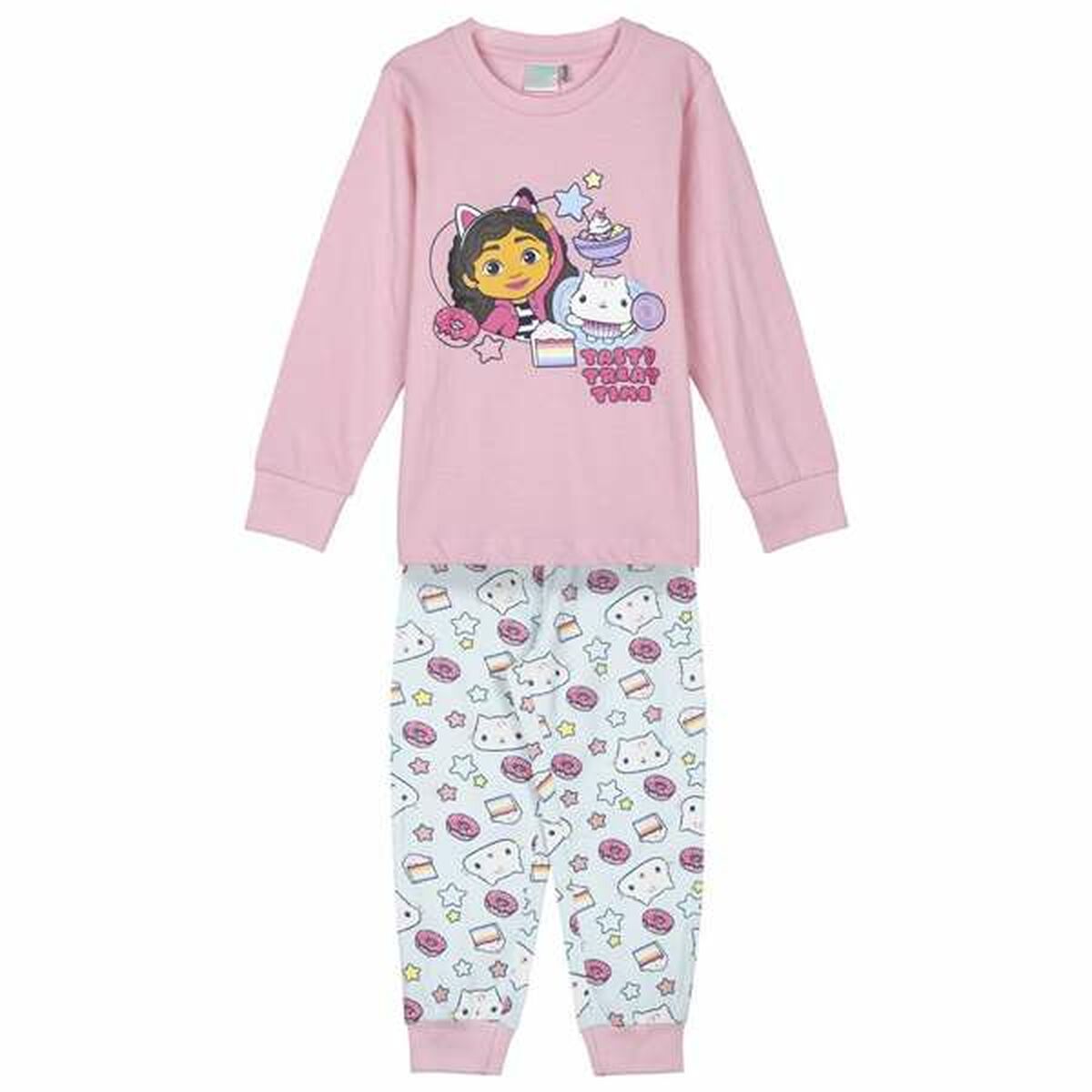 Pyjama Kinderen Gabby's Dollhouse Roze 4 Jaar-Topper Trend