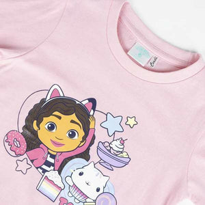 Pyjama Kinderen Gabby's Dollhouse Roze 4 Jaar-Topper Trend