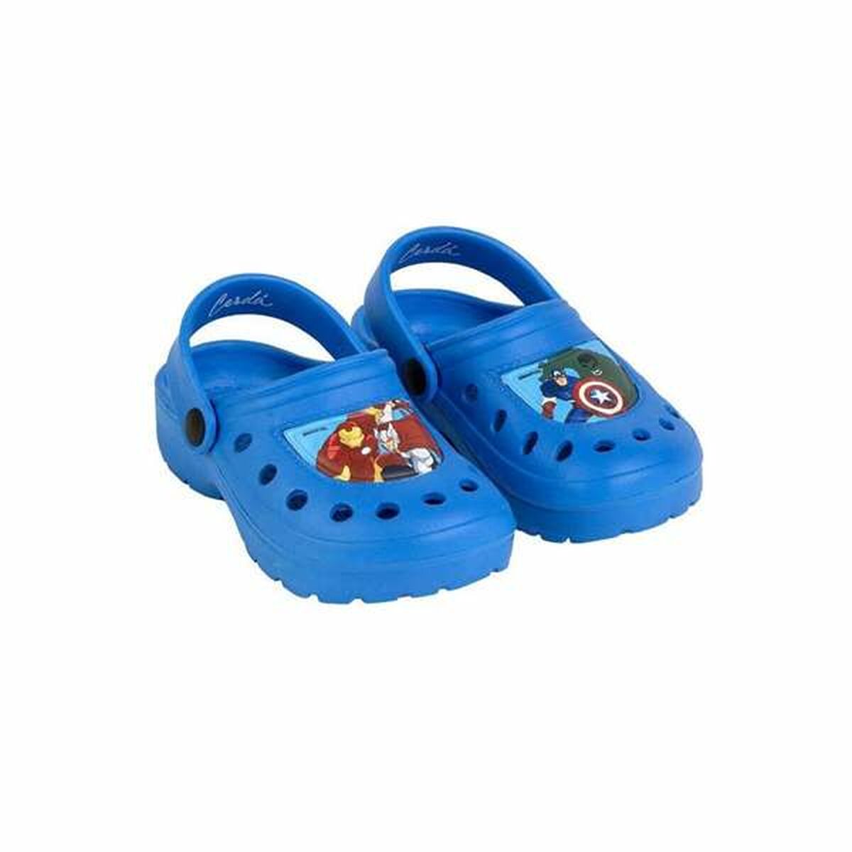 Strandklompen The Avengers Blauw 26-27-Topper Trend