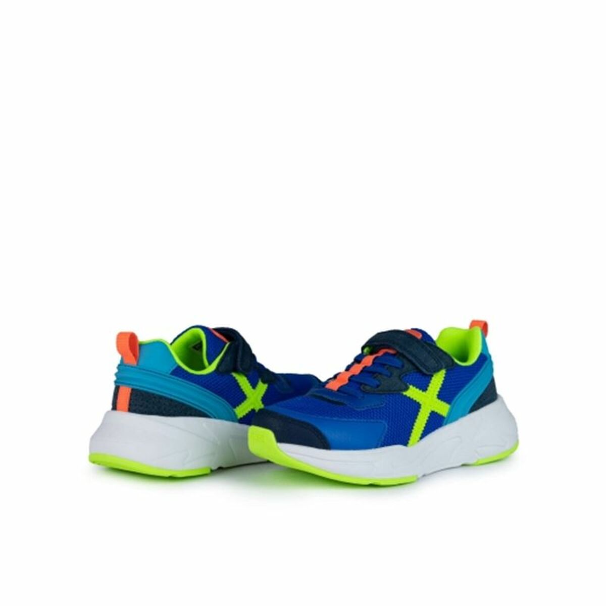 Sportschoenen voor Kinderen Munich Mini Track Vco 83 Blauw-Topper Trend