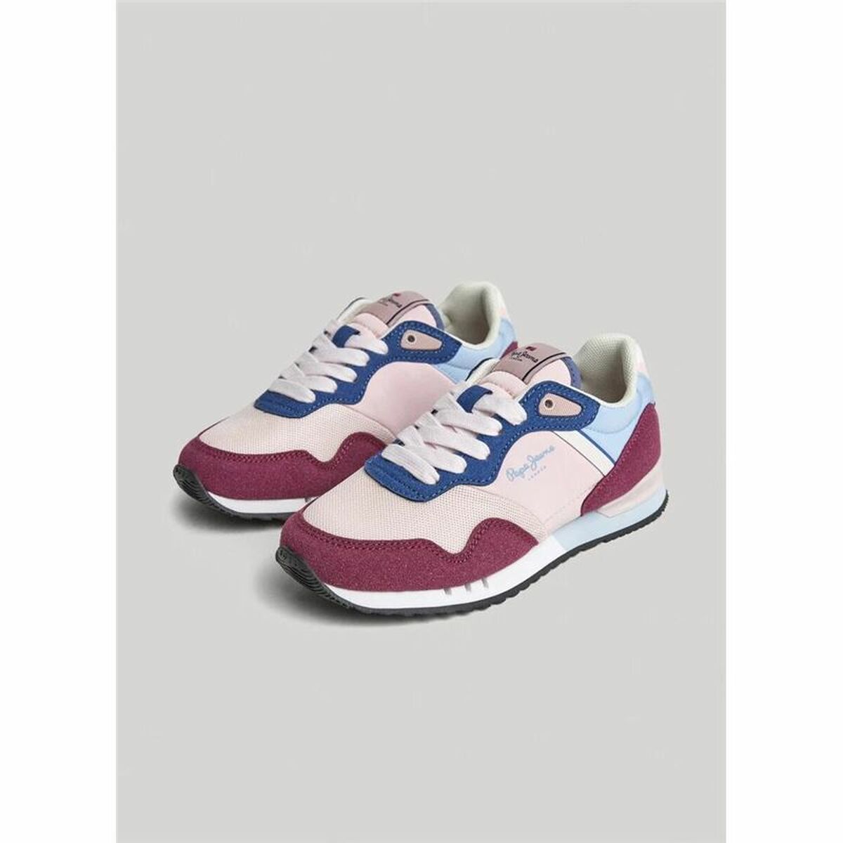 Sportschoenen voor Kinderen Pepe Jeans London Classic Lichtbruin-Topper Trend