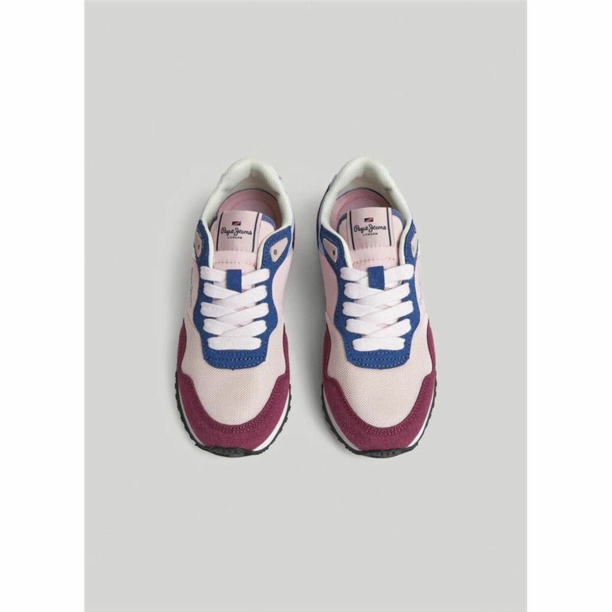 Sportschoenen voor Kinderen Pepe Jeans London Classic Lichtbruin-Topper Trend