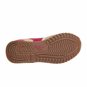 Sportschoenen voor Kinderen Pepe Jeans London Classic Lichtbruin-Topper Trend