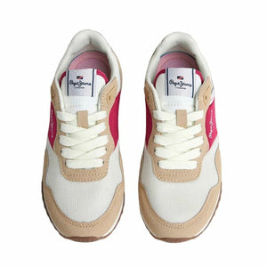 Sportschoenen voor Kinderen Pepe Jeans London Classic Lichtbruin-Topper Trend