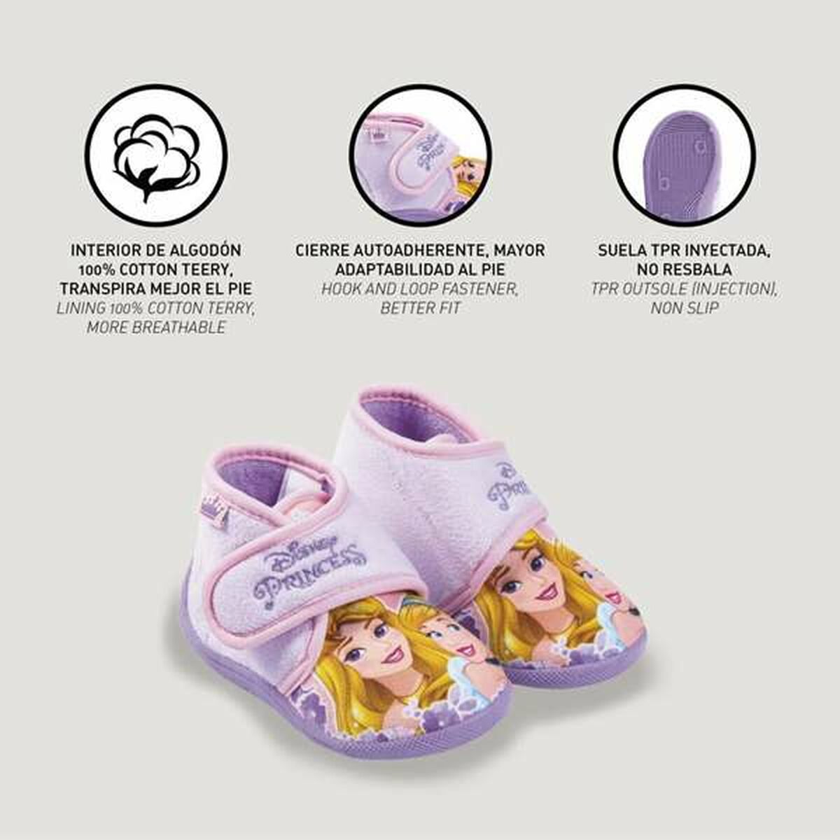 Slippers Voor in Huis Princess Roze 23-Topper Trend