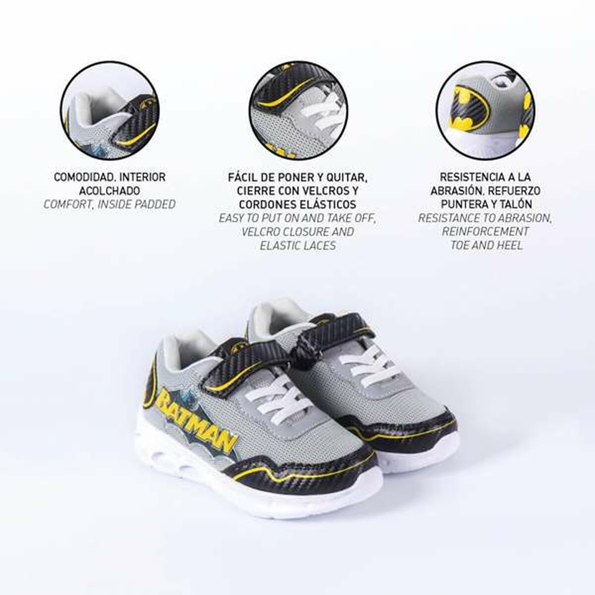 Sportschoenen voor Kinderen Batman Grijs-Topper Trend