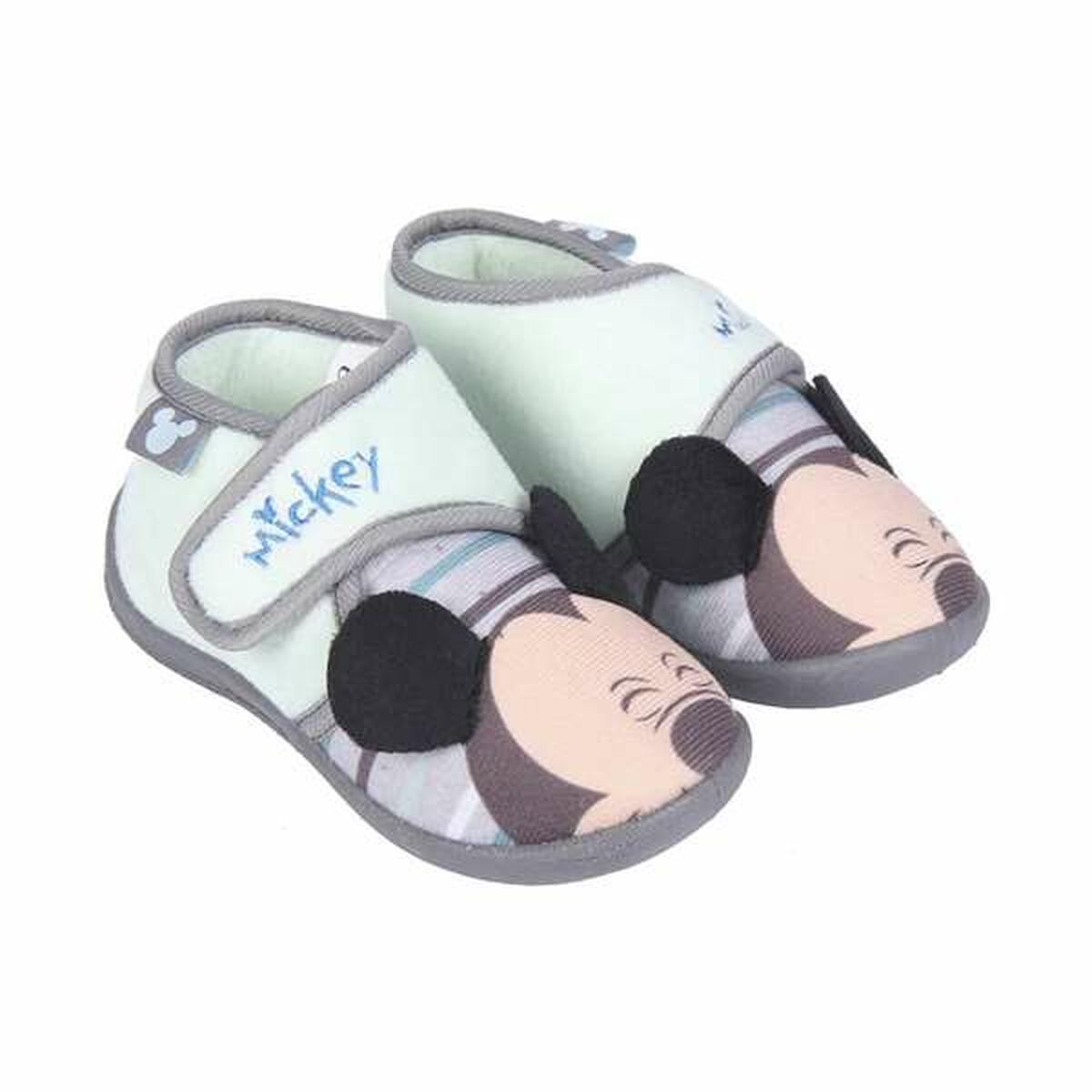 Slippers Voor in Huis Mickey Mouse Lichtgroen 21-Topper Trend