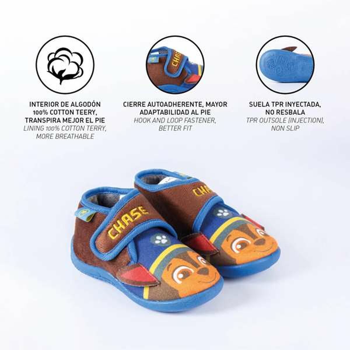 Slippers Voor in Huis The Paw Patrol Blauw 21-Topper Trend