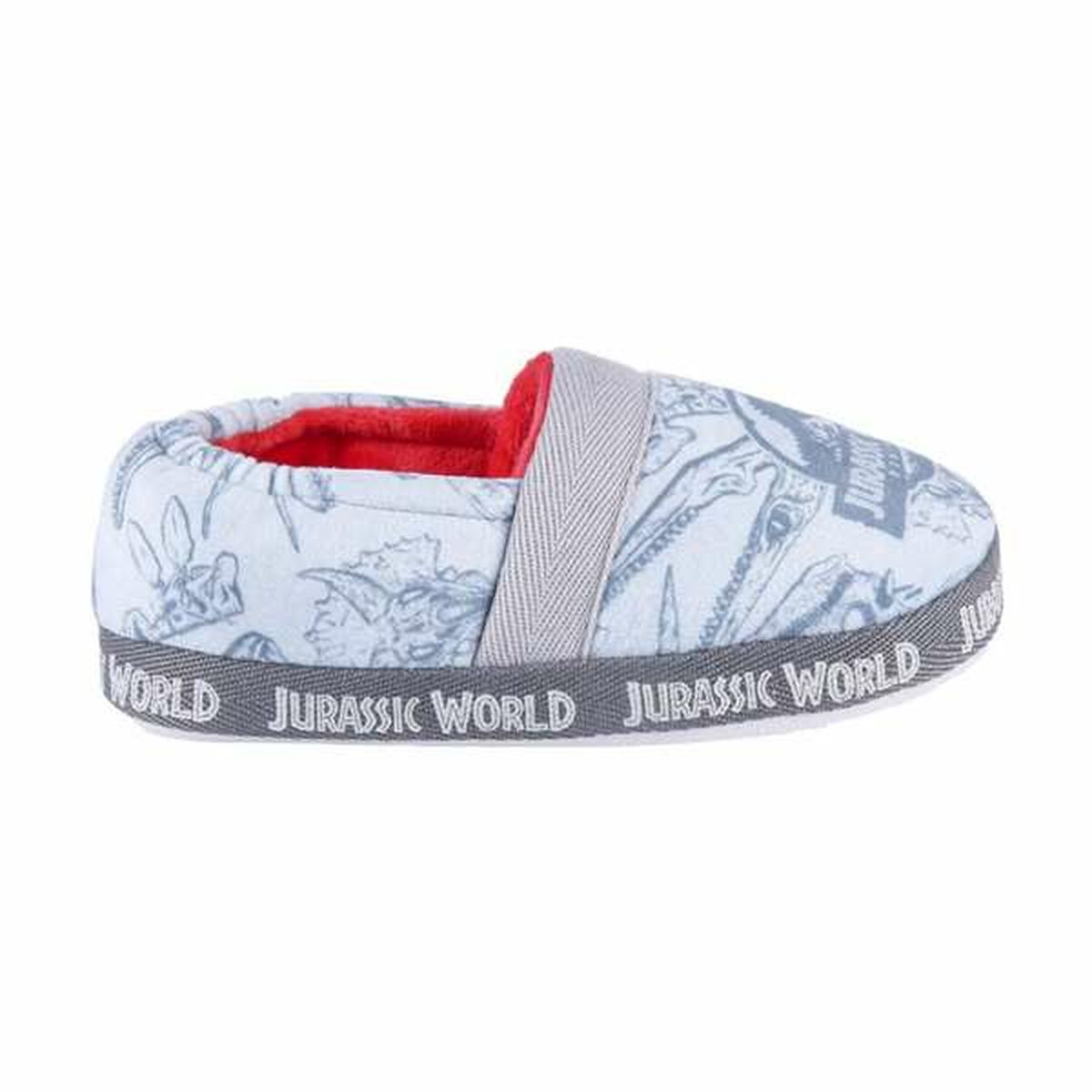 Slippers Voor in Huis Jurassic Park Lichtgrijs 28-29-Topper Trend