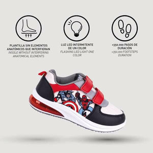 Sportschoenen voor Kinderen The Avengers Zwart-Topper Trend