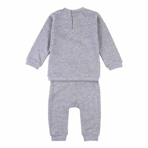 Sportsoutfit voor baby Looney Tunes Grijs 3 Maanden-Topper Trend