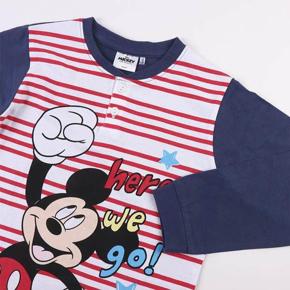 Pyjama Kinderen Mickey Mouse Donkerblauw (3 Jaar)-Topper Trend