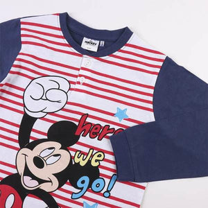 Pyjama Kinderen Mickey Mouse Donkerblauw (3 Jaar)-Topper Trend