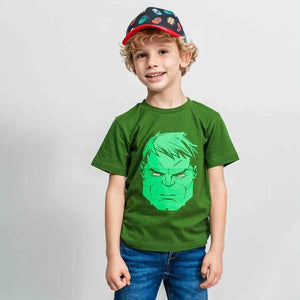 T-Shirt met Korte Mouwen voor kinderen Hulk Beige 8 Jaar-Topper Trend