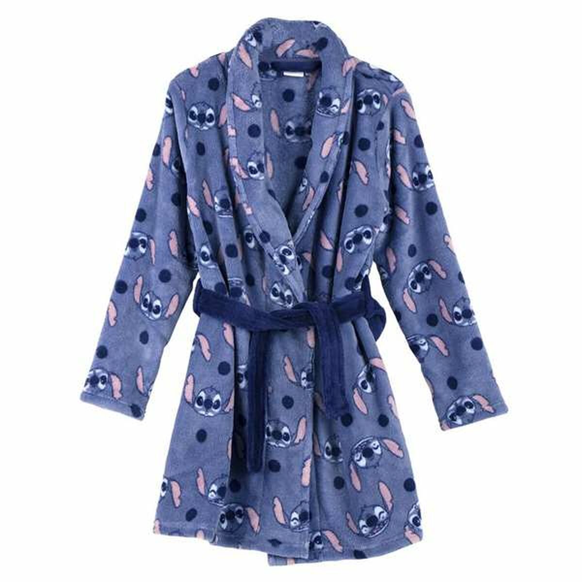 Kinderkamerjas Stitch Blauw 5 Jaar-Topper Trend