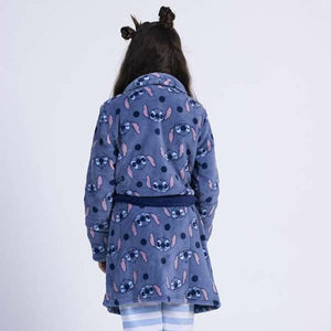 Kinderkamerjas Stitch Blauw 5 Jaar-Topper Trend