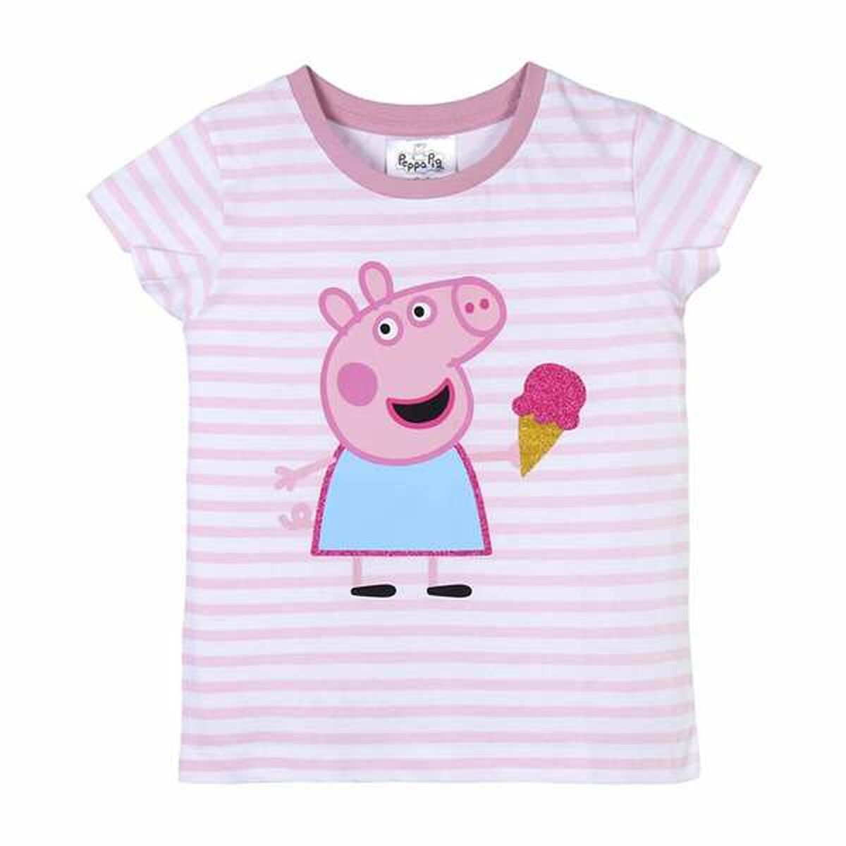 T-Shirt met Korte Mouwen voor kinderen Peppa Pig Roze 6 Jaar-Topper Trend