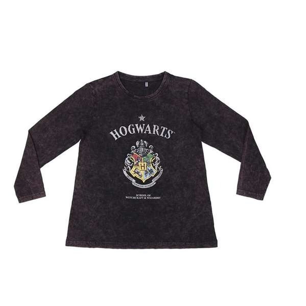 Shirt met lange mouwen voor kinderen Harry Potter Donker grijs 14 Jaar-Topper Trend