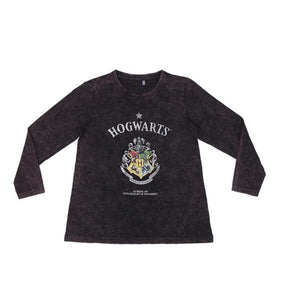 Shirt met lange mouwen voor kinderen Harry Potter Donker grijs 14 Jaar-Topper Trend