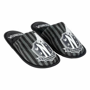 Slippers Voor in Huis Wednesday Zwart 38-39-Topper Trend