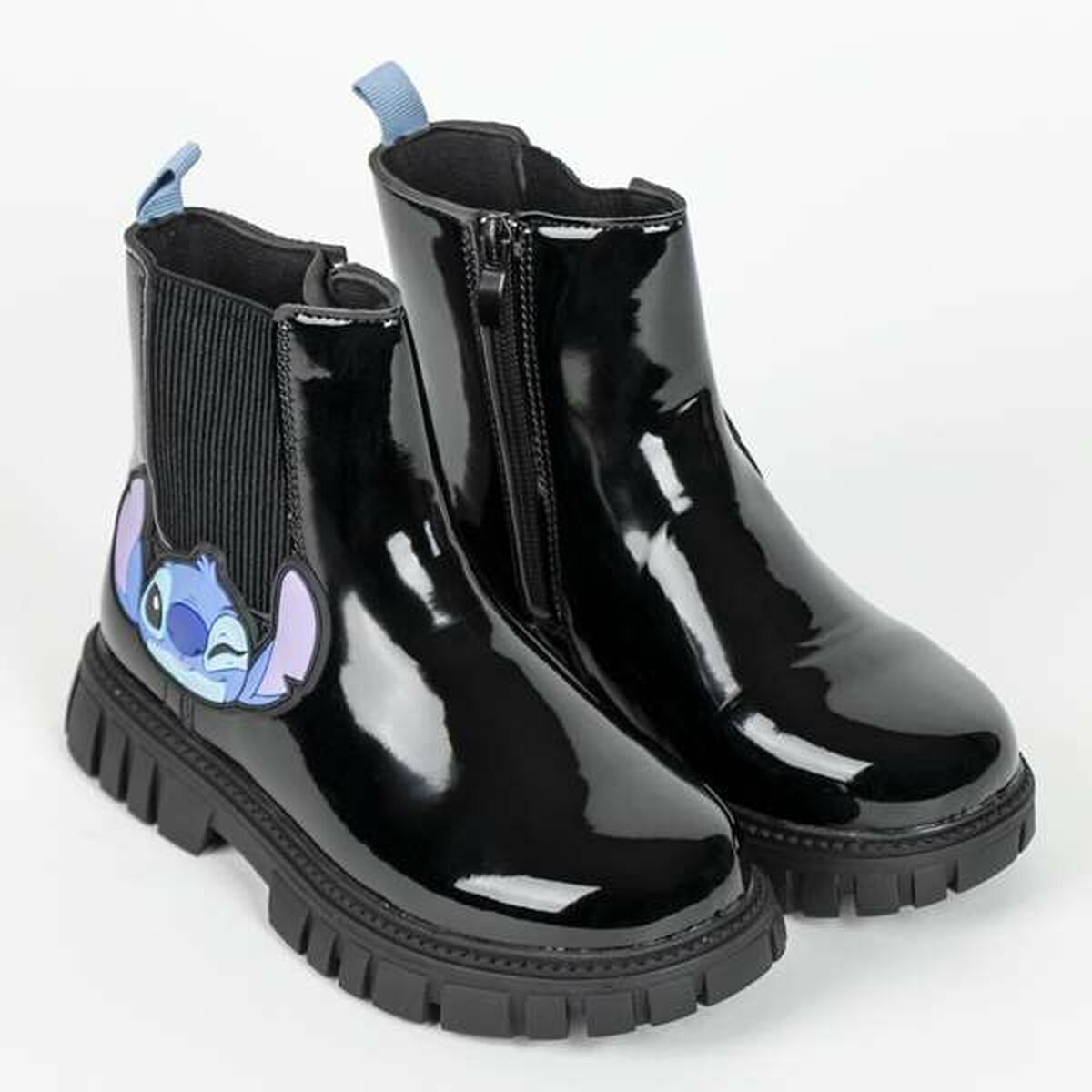 Kinderen Casual Laarzen Stitch Zwart 35-Topper Trend