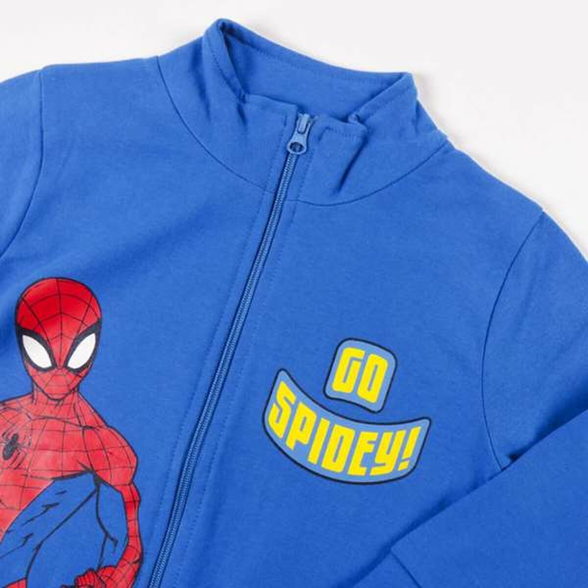 Joggingpak voor kinderen Spider-Man Blauw 8 Jaar-Topper Trend
