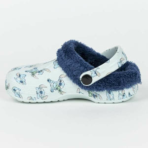 Slippers Voor in Huis Stitch Licht Blauw-Topper Trend