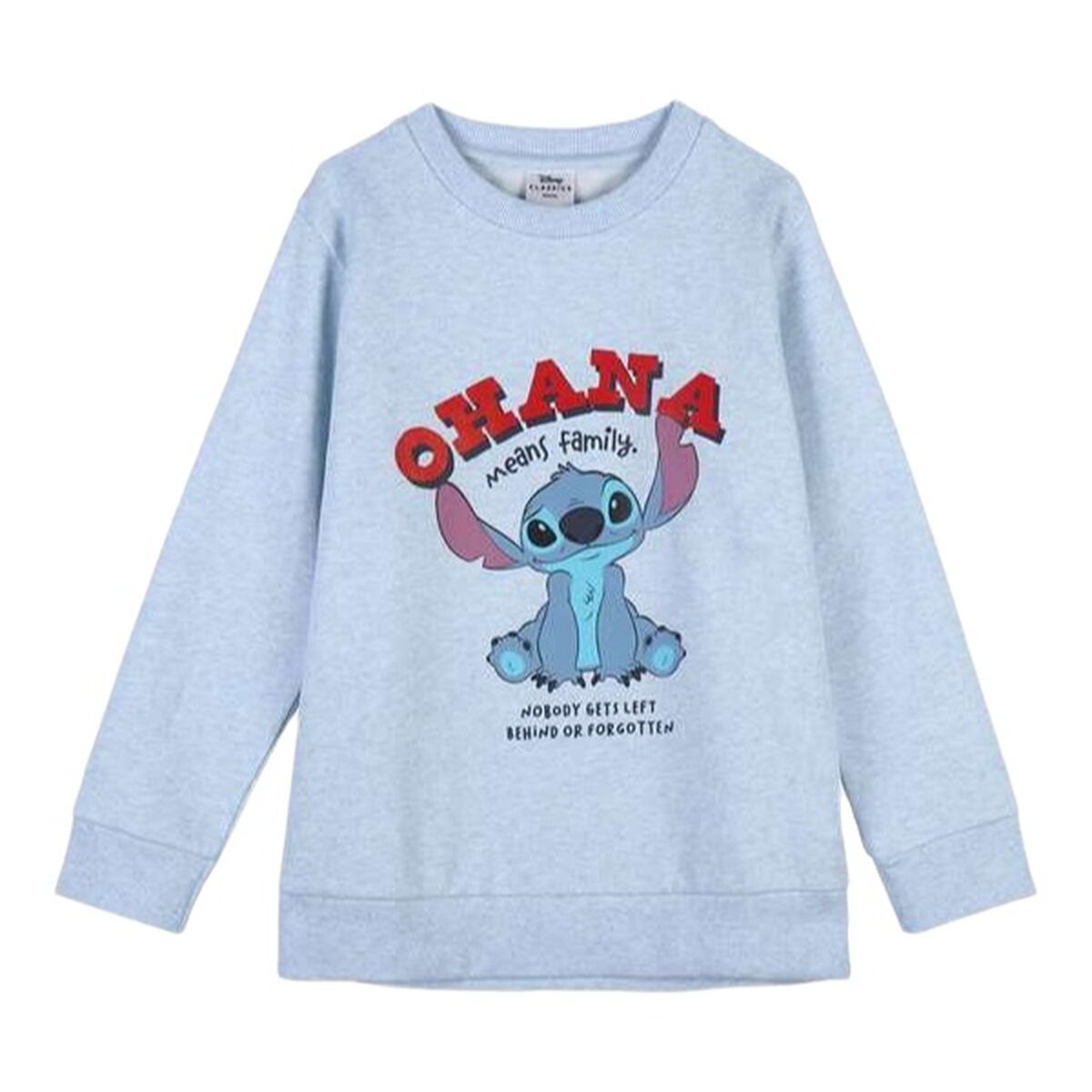 Sweatshirt zonder Capuchon voor Meisjes Stitch-Topper Trend