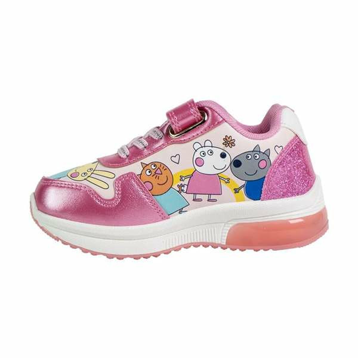 Casual sportschoenen met LED Peppa Pig Roze 30-Topper Trend