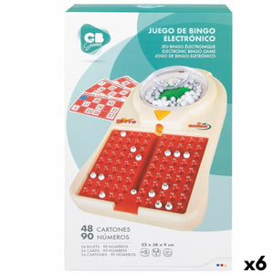 Automatische Bingo Colorbaby Karton Plastic (6 Stuks)-Topper Trend